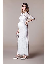 Find Designer Maternity Wedding Dresses Online at Seven Women
