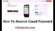 How do you recover your email password