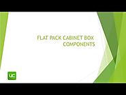 Flat Pack Cabinet Box Components