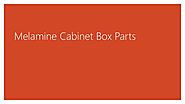 Melamine Cabinet Box Parts