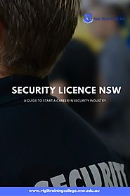 Security Licence NSW