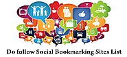High PR Dofollow Social Bookmarking Sites List