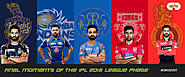 Final Moments of the IPL 2018 League Phase