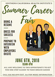 Southern California Health Institute Summer Career Fair