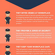 5 Benefits of Having A Professional Security Guard at Your Business | Visual.ly