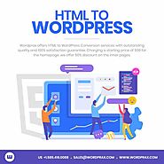 Premier HTML to WordPress Service