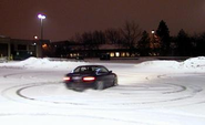 2. Practice driving in the snow