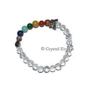 Crystal Quartz Chakra Power Bracelets