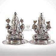 Laxmi Ganesha 40 Gms Silver