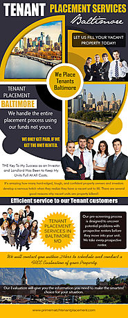 Baltimore Tenant Placement Services (Call us On 888-868-6291)
