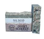 A Wild Soap Bar Organic Bar Soap, Sea Scrub, 3.5 Ounce