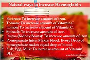 Simple & Easy Haemoglobin Home Remedies | TheHealthTips