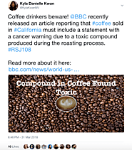Toxic Compound in California Coffee