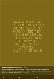 Inspiration from Dr. Martin Luther King Jr.