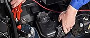 How should you use a jumper pack to jumpstart a dead car battery?