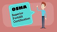 A Guide to Osha Forklift Certificate