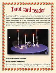 Tarot card reader