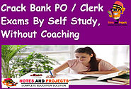How To Prepare For Bank Exams By Self Study | Notes and Projects