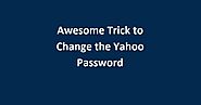 Awesome Trick to Change the Yahoo Password