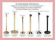 Stanchions and posts & ropes | Impact Brass