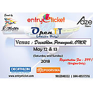 Open Table Tennis in Chennai | Online Entry via Entryteicket