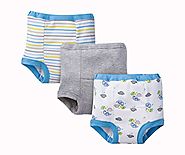 Gerber Baby Toddler Boy Training Pants, Dino, 3-Pack, 2T