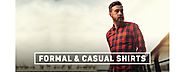 Shop Casual Shirts for Men's Online in UK