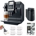 Jura 13752 Impressa Z9 One Touch TFT Coffee Machine + Cool Control Basic (34 oz.) Temperature Controlled Milk Contain...