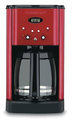 Cuisinart DCC-1200MR Brew Central 12-Cup Programmable Coffeemaker, Metallic Red