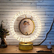 Buy Led Crystal Light Photo Frame Lamp - OyeGifts