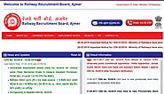 www.rrbajmer.gov.in RRB Ajmer Official Site - Recruitment Notification Cut off Results - RRB Result