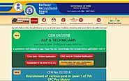 www.rrbbnc.gov.in RRB Bangalore Official Site - Recruitment Notification Cut off Results - RRB Result