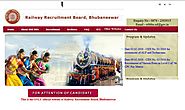 www.rrbbbs.gov.in RRB Bhubhaneshwar Official Site - Recruitment Notification Cut off Results - RRB Result