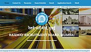 www.rrbmumbai.gov.in RRB Mumbai Official Site - Recruitment Notification Cut off Results - RRB Result