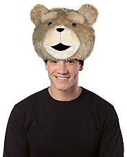 Ted Movie Teddy Bear Hat Head Halloween Party Adult Humor Costume Accessory
