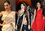 Top 8 bollywood actresses bold look in saree