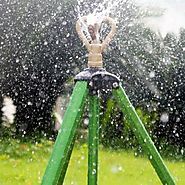 SOMMERLAND Heavy Duty Spinning Sprinkler