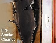 How to remove black smoke from walls