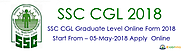 SSC CGL 2018 Graduate Level Online Application Form | ई-जॉब मित्र - Best Free Job Alert India Sarakri Results