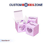 Favor Boxes: Buy Wholesale Custom Printed Gift Boxes with 20% Discount