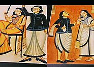 Folk art of Bengal and Kalighat paintings