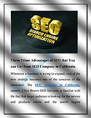 Three prime advantages of seo that you can get from seo company in california by Alice Hilton - issuu