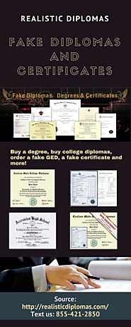 Fake Diplomas And Certificates