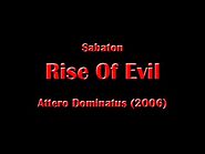 Sabaton - Rise Of Evil (Lyrics English & Deutsch)