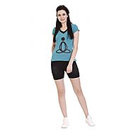 Printed Women's V-neck Casual / Yoga / Sports T-Shirt / Top