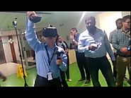 Virtual Reality VR demo drive by CHRP INDIA