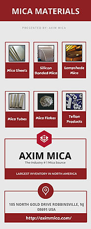Buy Quality Mica Materials and Mica Products - Axim Mica