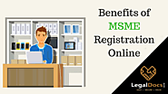 Benefits of MSME Registration Online