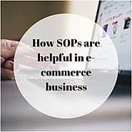 How SOPs are helpful in e-commerce Business | YRC