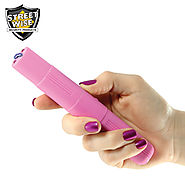 Lady Lightning Rechargeable Pink Pen - BeeSafeSolutions